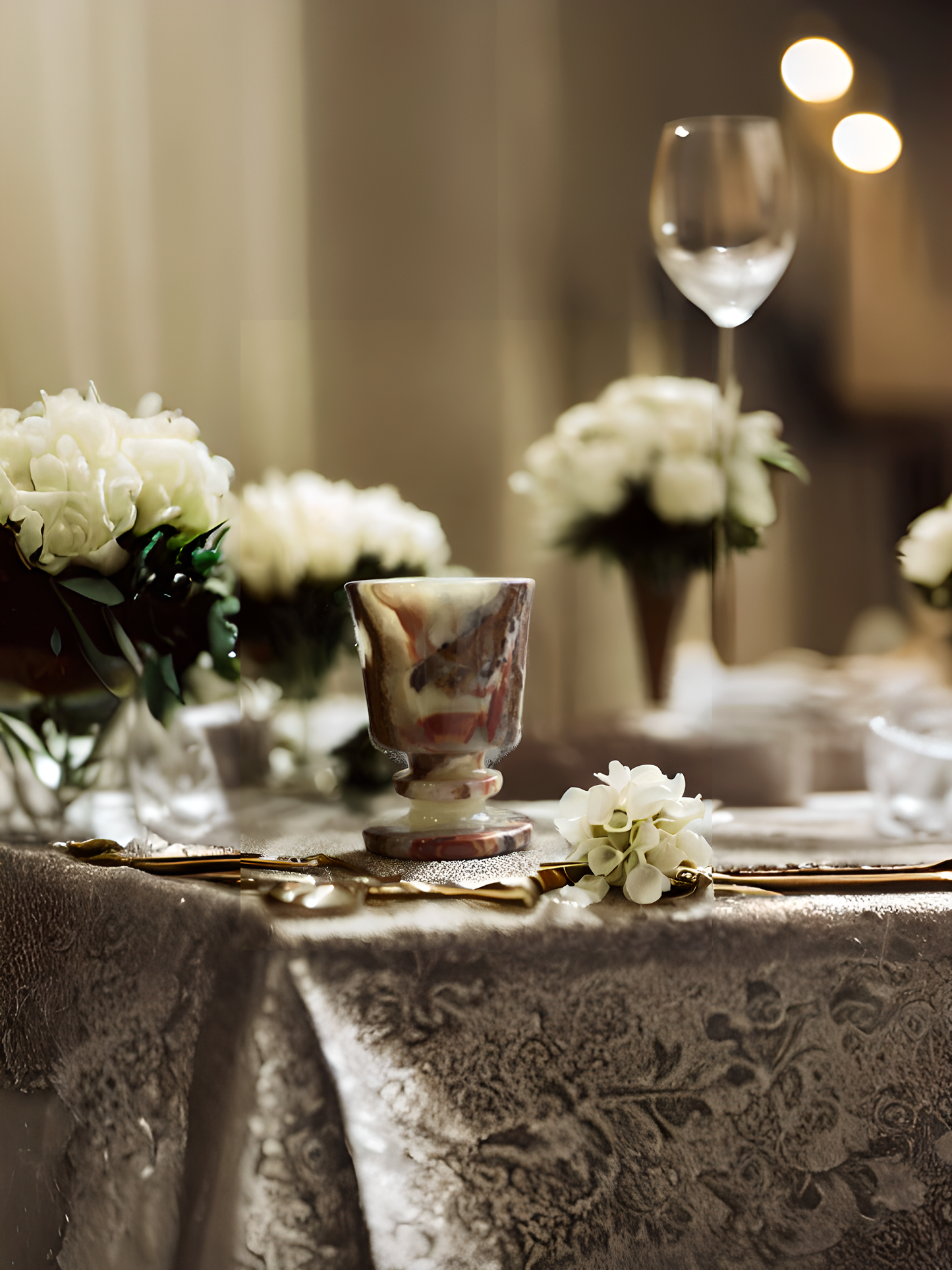 Green Onyx Shot Glasses (Set of 6)