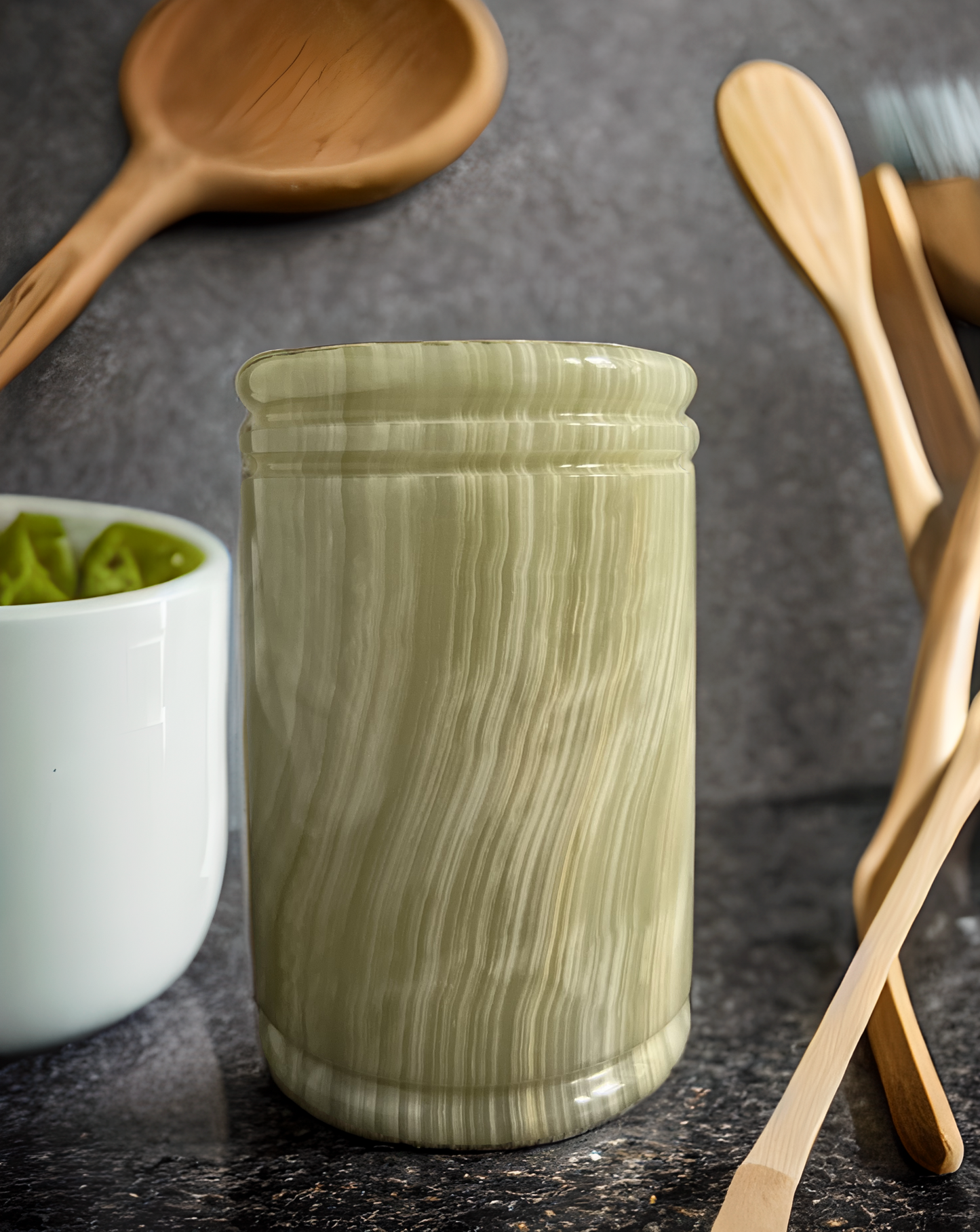 Marble Pens and/or Kitchen Utensils Holder